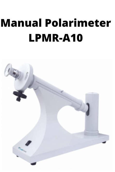 polarimeter manual sodium lamp|lpmr a10 manual polarimeter.